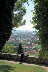 Bergamo, wzgórze św. Eufemii.