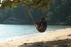 Pulau Tioman, Monkey beach
